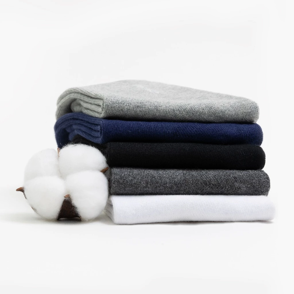 Tất Vớ Nữ Cổ Trung UPPER YOU Cotton Tự Nhiên Êm Ái Dày Dặn Thoáng Khí Khử Mùi - BSF3001 - Hình ảnh 9