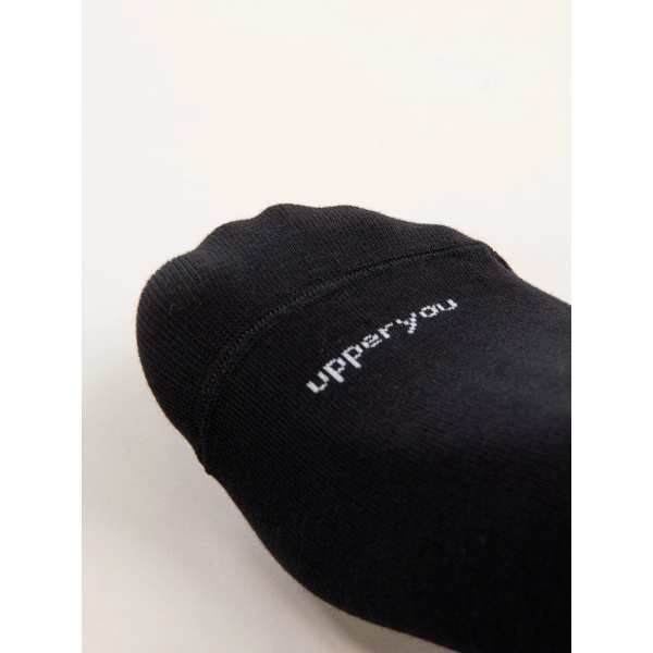Tất Vớ Nữ Cổ Trung Cao Cấp UPPER YOU Cotton Úc Signature Không Đường May Mềm Mại Êm Ái Thoáng Khí Khử Mùi - SNF3001 - Hình ảnh 8